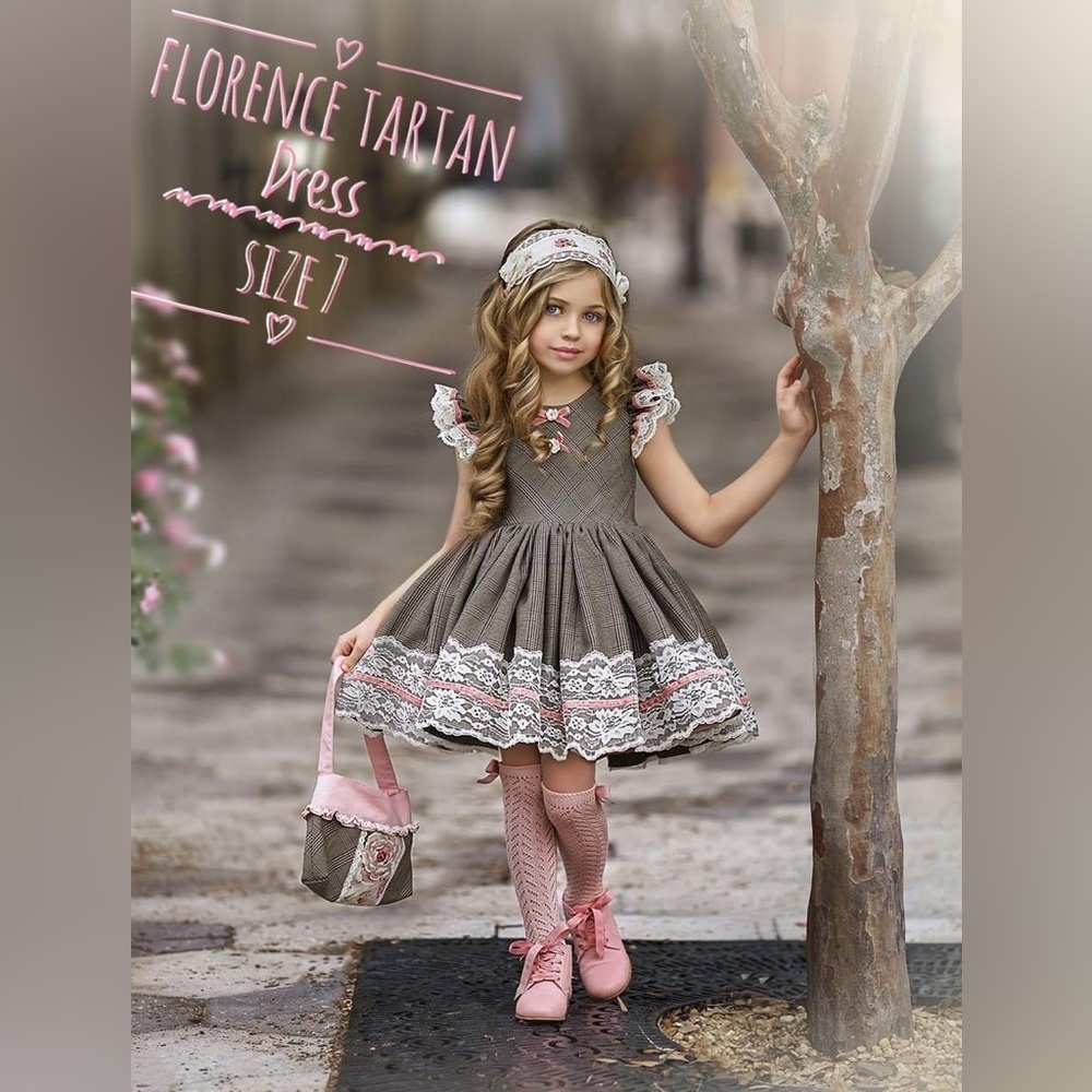 Dollcake Florence Tartan Dress NWT size 7